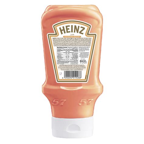 Heinz Chipotle Mayonnaise Top Down Squeezy Bottle 400ml Online At Best Price Mayonnaise Lulu Uae