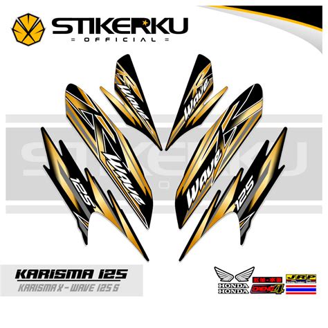 Striping Charisma Motif Sticker Charisma X D Stock Decals