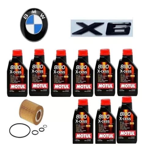 Kit Troca De Oleo Bmw X M V Em Diante Motul