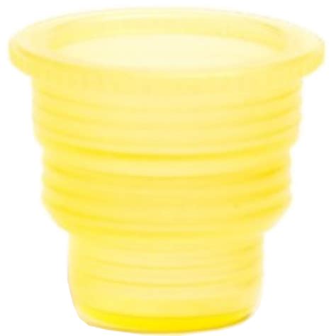 Bio Plas Hexa Flex Safety Caps For Culture Tubes Yellow Pack Of 500