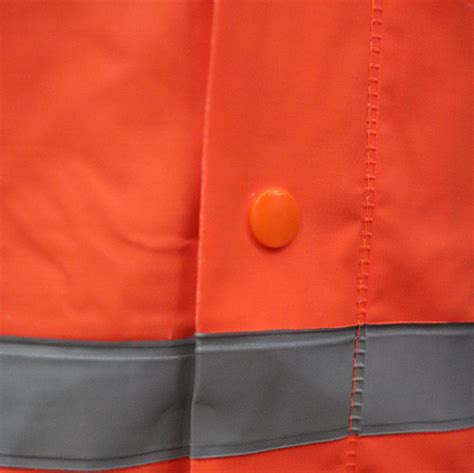 Gabardina Impermeable Con Capucha Mod GIL NARANJA LICA