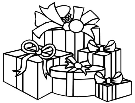 Pin By Sandra Philleson On Christmas Christmas Gift Coloring Pages