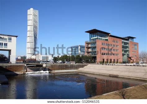 Malmo Sweden City Skyline Famous Turning Stock Photo (Edit Now) 112046531