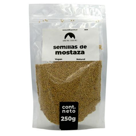 Semilla De Mostaza 250 Gr Marca Andina Grains Tremus