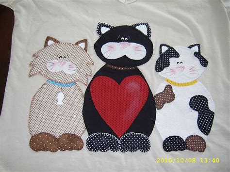 Cats Cat Applique Applique Patterns Embroidery Applique Lap Quilts