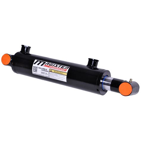 Hydraulic Cylinder Welded Double Acting 3 Bore 12 Stroke Cross Tube 3x12 New Ebay