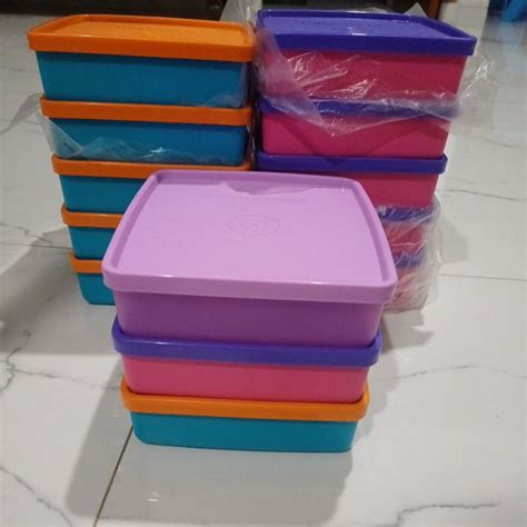 Jual Square Away Tupperware Ml Ecer Pc Wadah Bekal Anak Bawa