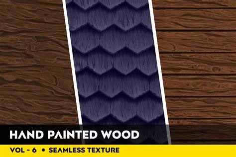 Hand Painted Seamless Wood Texture Vol 6 2d 木 Unity Asset Store