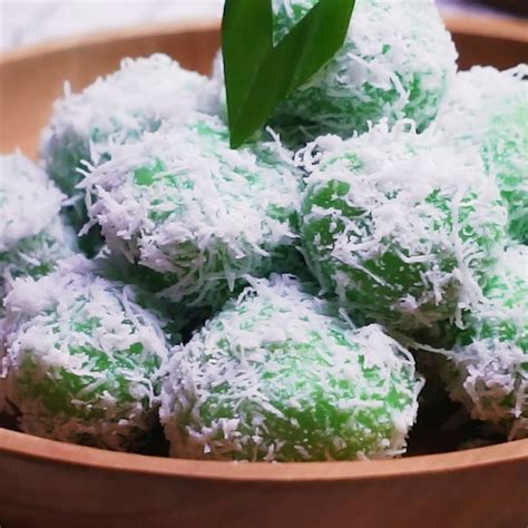 Cara Bikin Klepon Tepung Beras Resep Kue Klepon Tepung Beras Resep