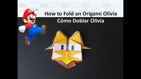 How To Make Origami Olivia From Paper Mario The Origami King Nintendo