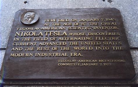 Remembering Tesla's Death on January 7, 1943