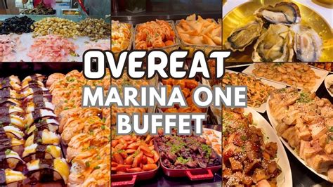 Overeat Dinner Buffet At Marina One Singapore Youtube