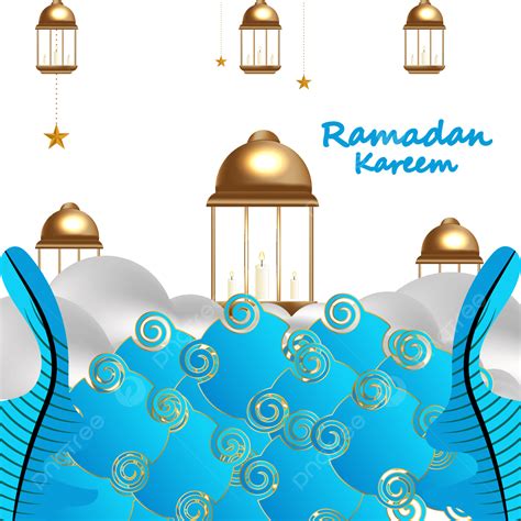 Dise O De Ramadan Kareem Con Fondo Transparente Png Concepto