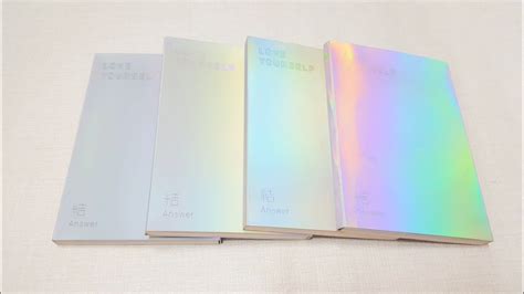 Unboxing Bts Love Yourself Answer Album Youtube