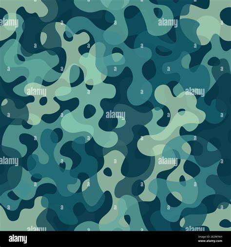 Urban Decorative Camouflage Pattern Background Seamless Vector