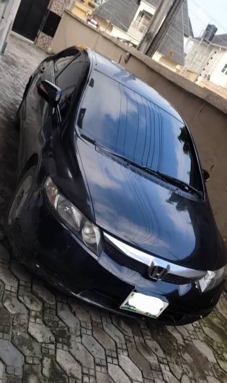 Clean Nigerian Used Black Honda Civic 2008 Hybrid Autos Nigeria