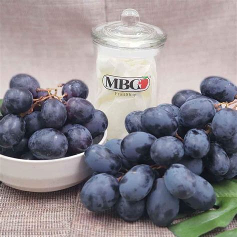 South Africa Adora Seedless Black Grape 500gpack Mbg Fruit Shop