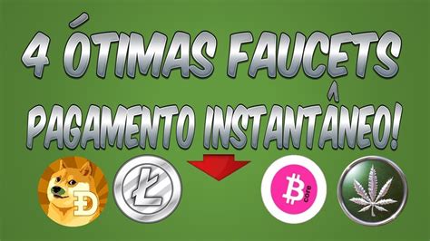 4 TOP FAUCETS PAGANDO INSTANTÂNEO Bitcoin Login YouTube