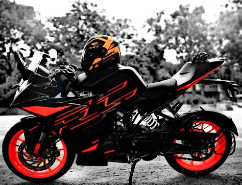 KTM RC 200 Monster Motor Motorcycle Racer Stunt HD Phone