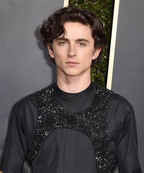 Timothee Chalamet Explains Sequined Harness Outfit