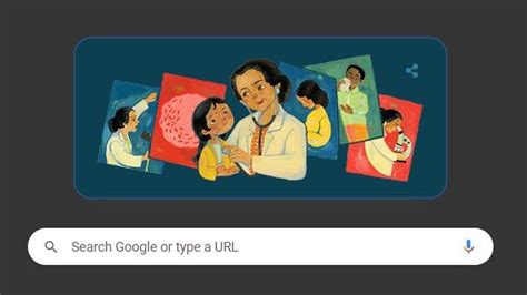 Sosok Prof Dr Sulianti Saroso Yang Menjadi Ilustrasi Google Doodle