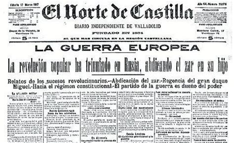 1917 La Revolución Rusa El Norte De Castilla