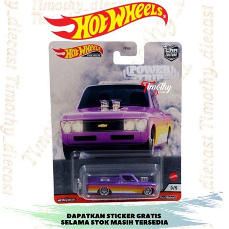 Hot Wheels Premium Custom Chevy Luv Ungu Car Culture TD Lazada Indonesia