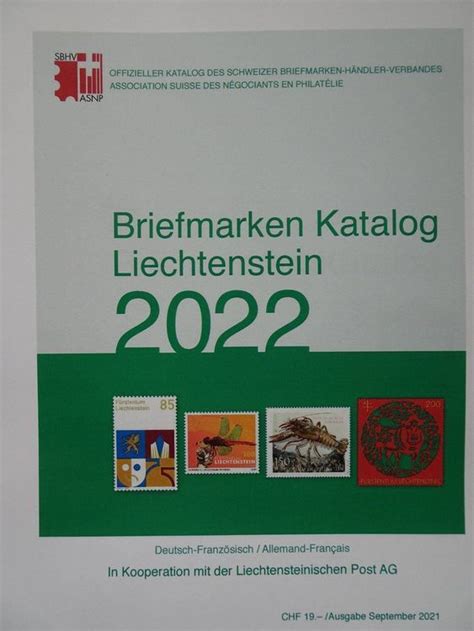 Neuer Liechtenstein Katalog Kaufen Auf Ricardo