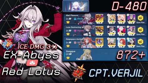 Honkai Impact 3 EX Abyss Red Lotus HOV Ice 872 Pts D 480 YouTube