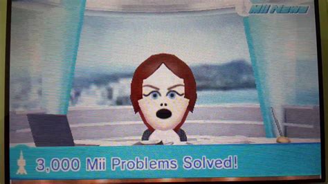 Tomodachi Life Mii News News Flash 3000 Mii Problems Solved