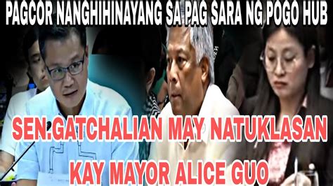 PAGCOR HALATANG NANGHIHINAYANG SA PAG SARA NG POGO HUB SEN GATCHALIAN