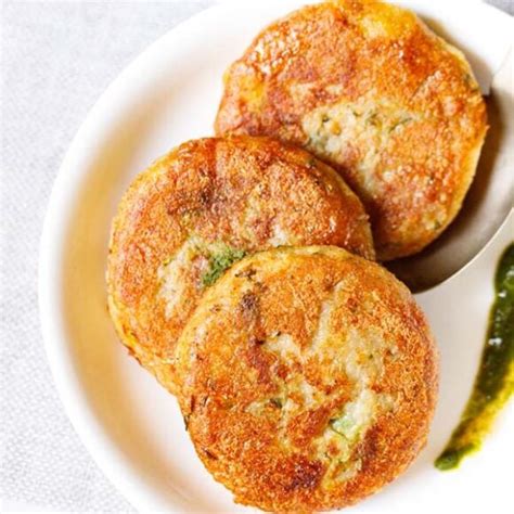 Aloo Tikki Recipe Indian Potato Patties Dassana S Veg Recipes