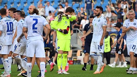 Baden Württemberg Nicht wach KSC nach Pokal Aus mit Selbstkritik n