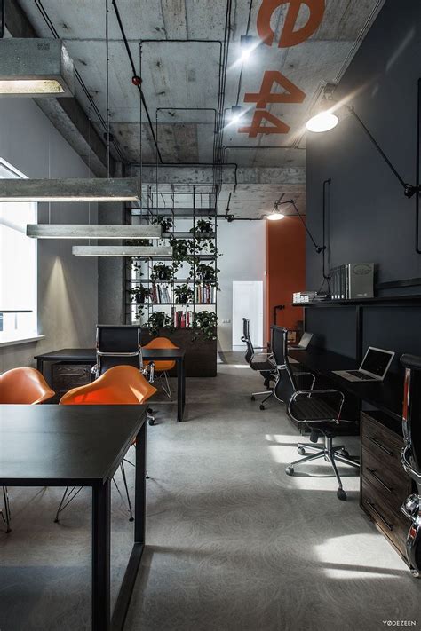 офис лофт - Поиск в Google | Office interior design, Industrial office ...