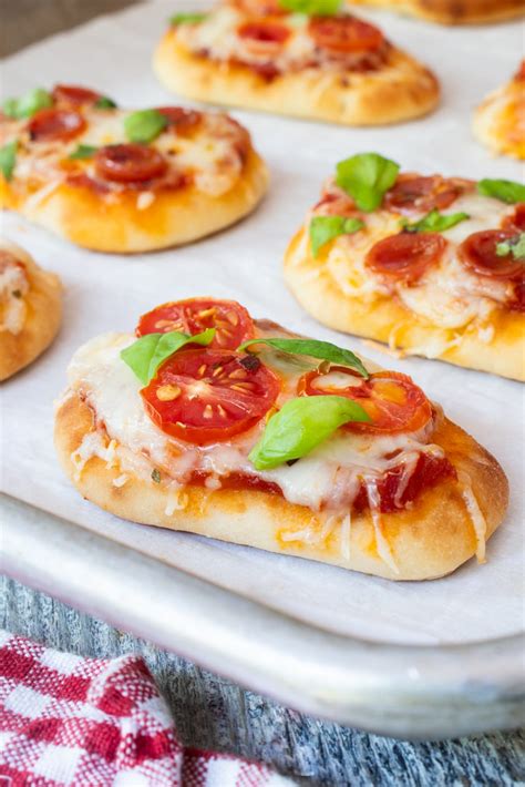 Mini Naan Pizzas For The Love Of Cooking