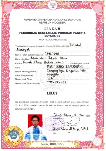 Ijazah Paket C Asli Dan Cara Mendapatkanya