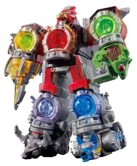 New Bandai Power Rangers Uchu Sentai Kyuranger Dx Kyurenoh Megazord