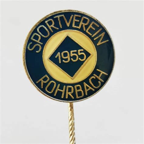 Fussball Anstecknadel SV 1955 Rohrbach FV Hessen Kreis Darmstadt 11 90