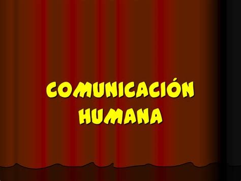 Comunicación Y Lenguaje Ppt