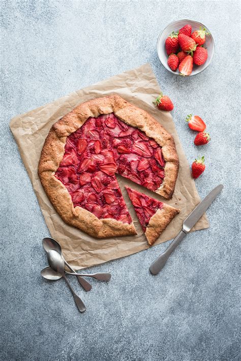 Tarte Rustique Aux Fraises Lilie Bakery