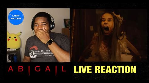 Abigail Official Trailer Reaction Youtube