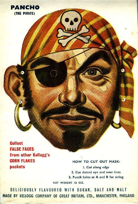1953 False Face Masks