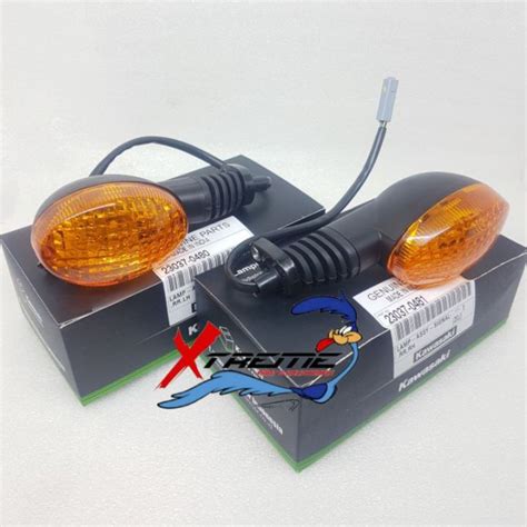 LAMPU RITING SEN KLX DEPAN BELAKANG ORIGINAL Lazada Indonesia