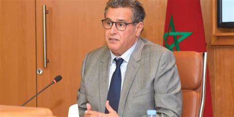 Akhannouch La Strat Gie Maroc Digital Sera Lanc E Dans Les