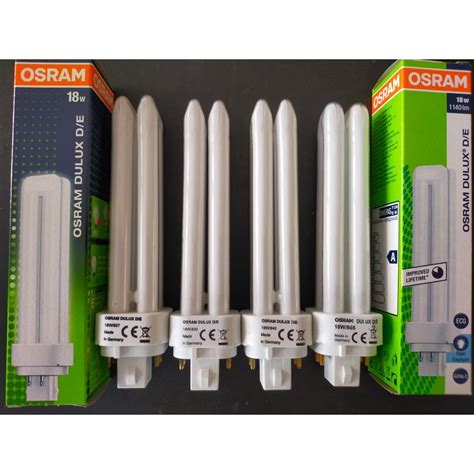 Osram Dulux D E Plus 18W 865 840 830 827 4PIN Bulb Lazada