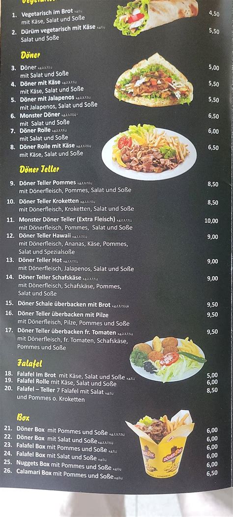 Menu At Saray Grill Meiningen