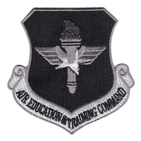 Aetc Patch Air Education And Training Command Gray