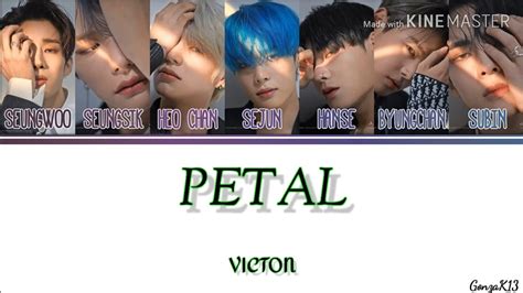 VICTON PETAL Color Coded Lyrics Han Rom Eng YouTube