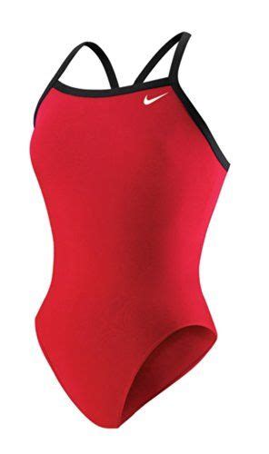 NIKE Women S Poly Core Solid Classic Lingerie Tank Swimsuit