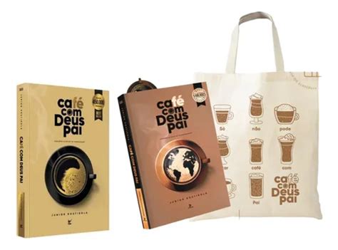 Box Café Com Deus Pai - Mini Box 2 Café Com Deus Pai Ano 2025 E Ano 2023 + Bag Personalizada ...